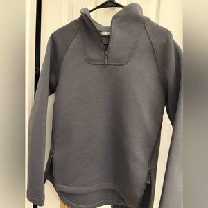 The North Face Charcoal Quarter Zip-Up Sweater